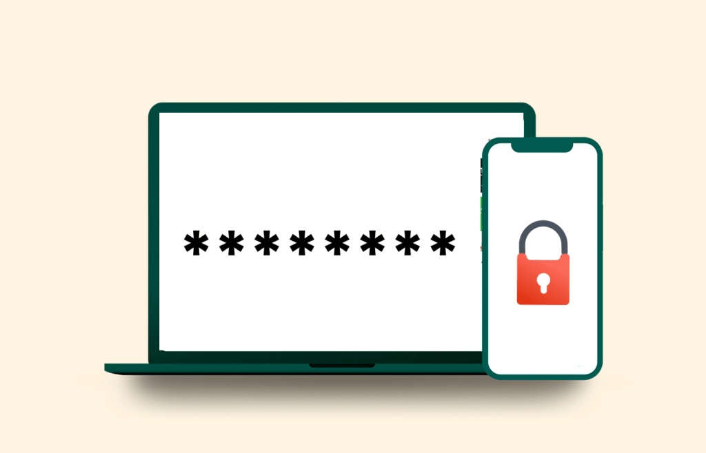 Use strong passwords and a password manager