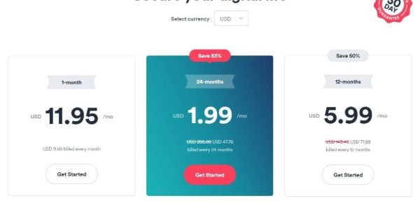 Precio de surfshark