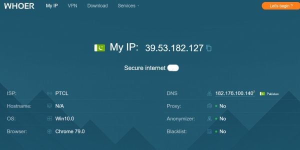 Whoer proxy gratuito