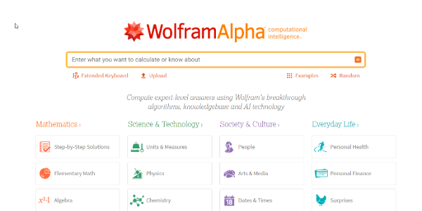Wolfram Alpha