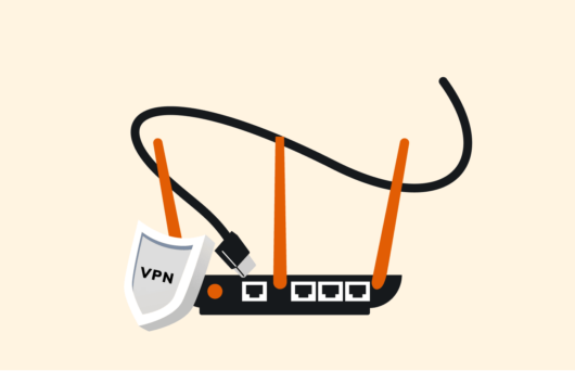 set up VPN on router