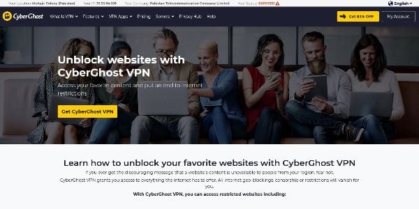 CyberGhost desbloquea Netflix