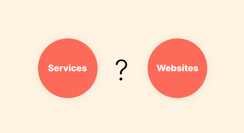 The difference between streaming services and sites