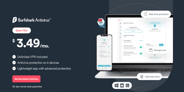 Surfshark antivirus