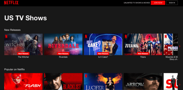 US netflix