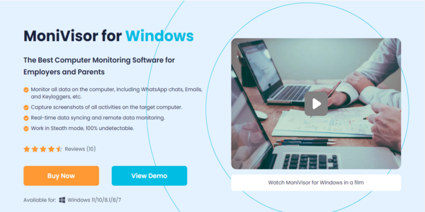 MoniVisor homepage