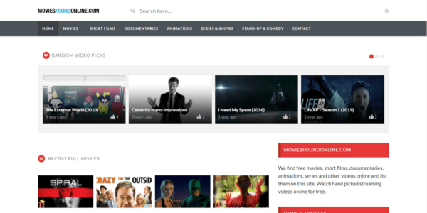 Movies Found Online