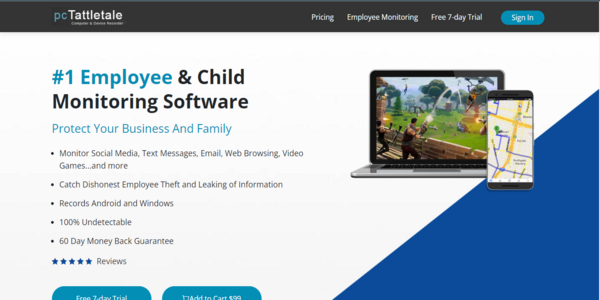 pcTattletale homepage