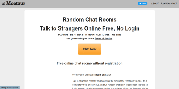 Meetzur homepage