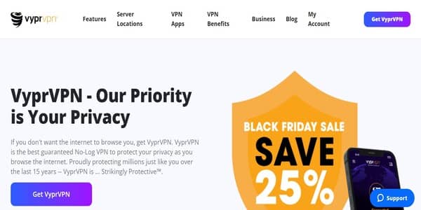 VyprVPN black Friday
