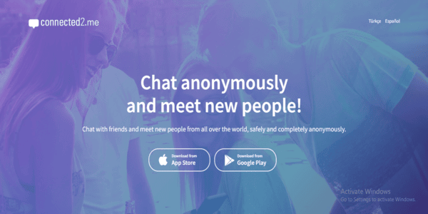 Connected2.me homepage
