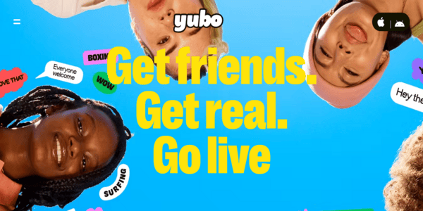 Yubo homepage