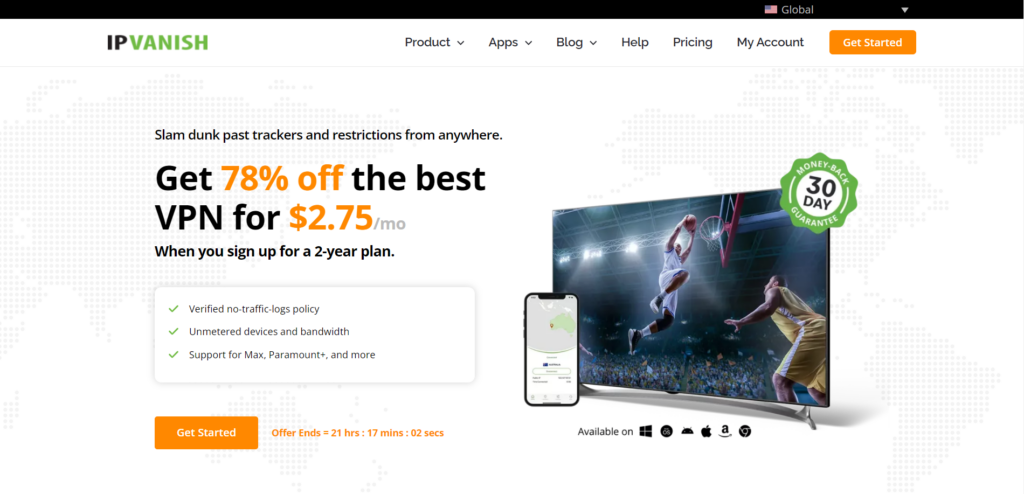 Why should I choose IPVanish for Netflix?