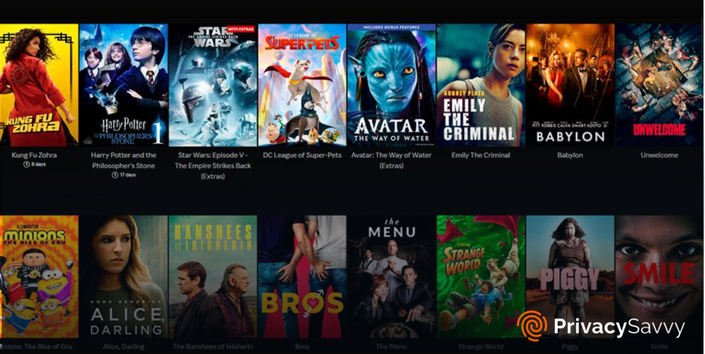 Can I stream movies on DVD and Blu-ray players?