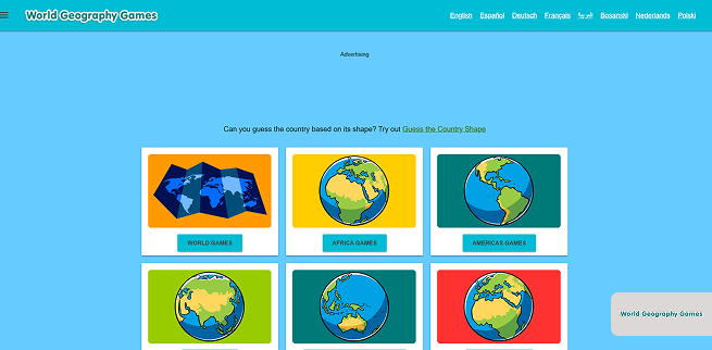 World Geography Games